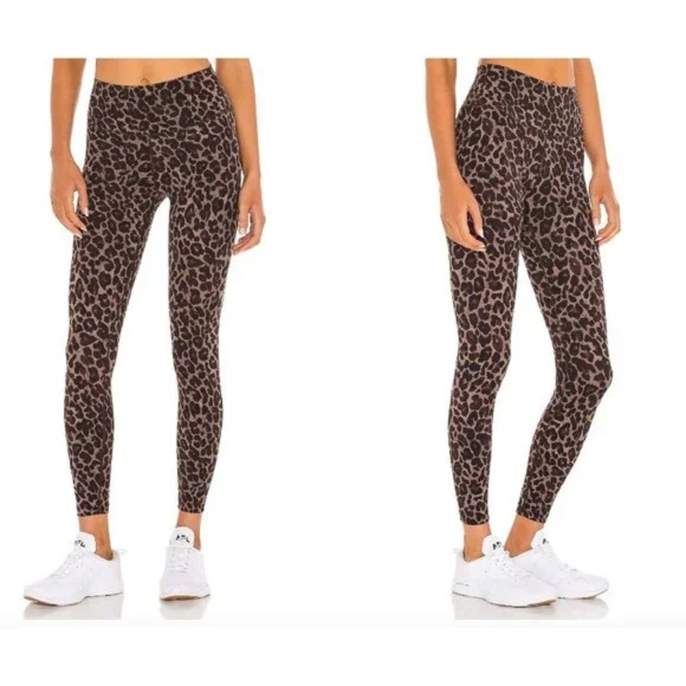 Varley Leopard Print Leggings